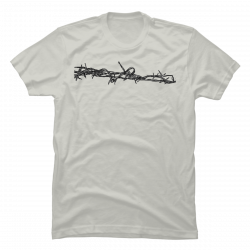 barb wire shirt
